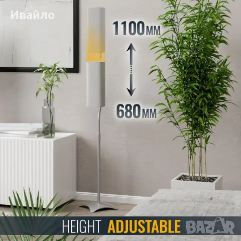 Стойка за Говорители, Универсална до 4.5кг, 68-110см х2, снимка 4 - Стойки, 3D очила, аксесоари - 48556066