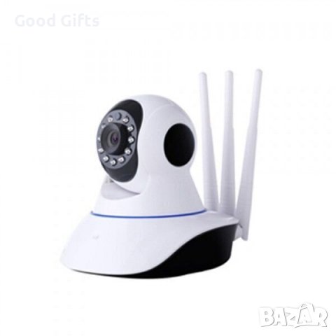 Smart IP камера за видеонаблюдение с 3 антени , Бебефон, снимка 2 - Бебефони - 38091448