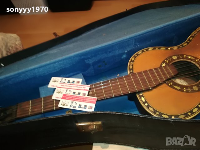 SOLD-ПОРЪЧАНА!!!DOUGLAS & CO LONDON GUITAR ANTIQUE-ВНОС АНГЛИЯ 1911221653, снимка 8 - Китари - 38726242