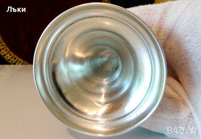 Калаен бокал за вино,битови селски картини. , снимка 11 - Антикварни и старинни предмети - 37054355