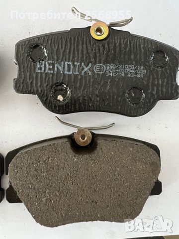 BENDIX 571382X ПРЕДНИ НАКЛАДКИ MERCEDES-BENZ W124 (C124), 190 (W201), E-класа (W124) 1984-1996      , снимка 3 - Части - 37318405