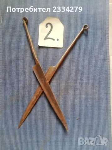 Стари ковани ножици за стригане на вълна от възрождението, снимка 7 - Антикварни и старинни предмети - 47474739