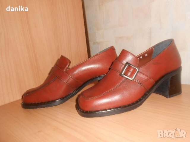 Дамски обувки , мокасини  36  кожа НОВИ