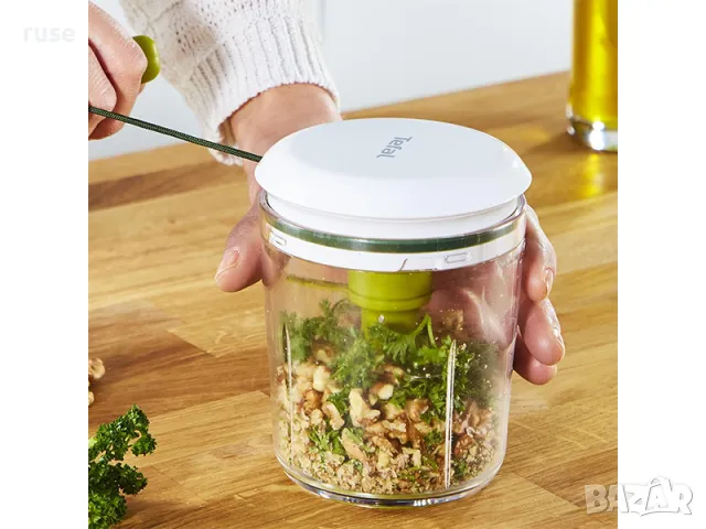 НОВИ! Ръчен чопър Tefal 450мл, снимка 8 - Прибори за хранене, готвене и сервиране - 49786411