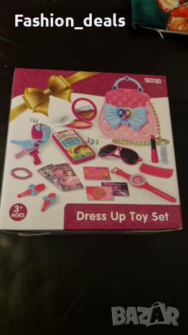 Нов Комплект 17 части детски аксесоари грим чанта за момиче 3+ Подарък дете, снимка 8 - Други - 39687381