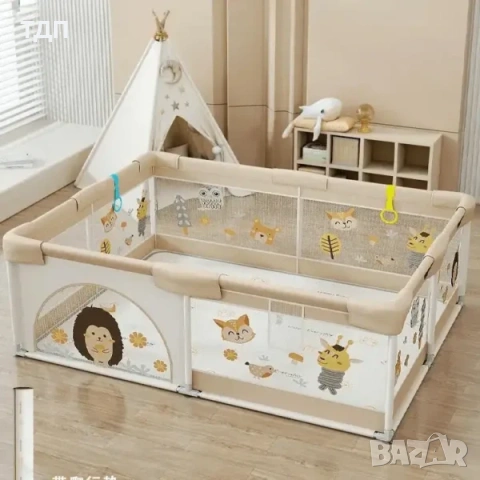 Комплект кошара за игра – Таралежче 120/180 см + килимче