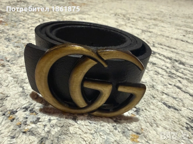 Дамски колан естествена кожа GUCCI 