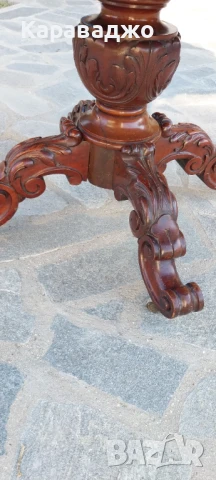 Антична Френска маса, снимка 3 - Маси - 50751887