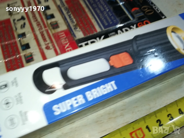 LED ФЕНЕР-USB ЗАРЯД 0309251944, снимка 7 - Лед осветление - 51596662