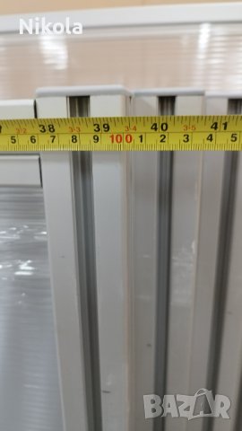 Етажерка алуминиева  едностранна преграда / параван  150/182см, снимка 9 - Паравани - 42746175