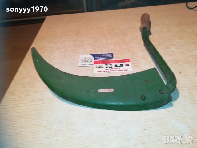 коса-метална made in ddr-внос germany 0211201048, снимка 5 - Антикварни и старинни предмети - 30638857