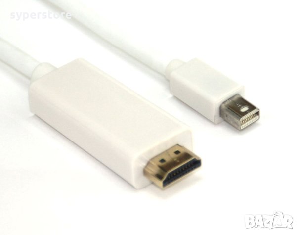 Кабел Mini Display Port - HDMI 1.8m VCom SS001231 Cable Mini DP към HDMI 1.8m M/M