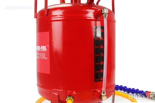 Пневматична система за пълнене на масло 10 литра MarPol, снимка 4 - Други инструменти - 40168397