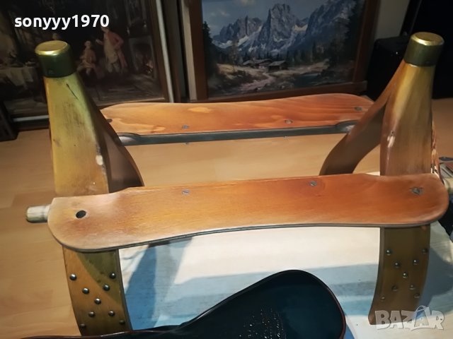 КАМИЛСКО СЕДЛО-СТОЛ ВНОС ГЕРМАНИЯ 60СМ 3004231024, снимка 4 - Антикварни и старинни предмети - 40533907