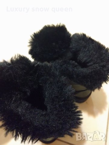 Черни кожени ботуши апрески 26 номер , снимка 3 - Детски боти и ботуши - 40676554