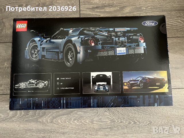 Продавам LEGO 42154 2022 Ford GT, снимка 2 - Конструктори - 42652686