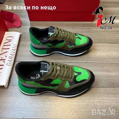 Valentino Мъжки Маратонки👟Мъжки Спортни Обувки Валентино - Налични Различни Цветове Код SK478, снимка 2 - Маратонки - 53028279