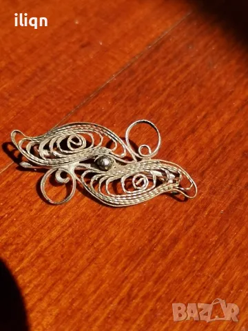 Сребърна брошка. Разгледайте и останалите ми обяви. 