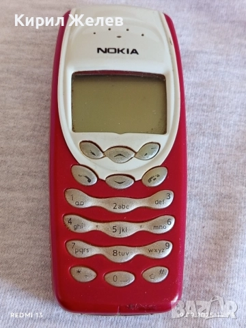 Ретро телефон GSM NOKIA 3410 рядък за КОЛЕКЦИЯ ДЕКОРАЦИЯ 51370