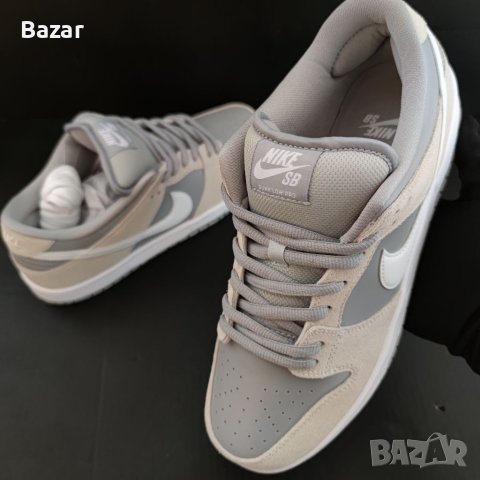Nike SB Dunk Summit White Grey Wolf Сиви Маратонки Обувки Размер 43 Номер 27.5см Стелка Оригинални , снимка 3 - Други - 40508503