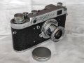 Стар фотоапарат ФЕД-2, снимка 1 - Антикварни и старинни предмети - 39312871