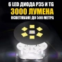 Професионален прожектор 3000 лумена YEMAO Хибриден Лазерен LED USB-C за лов риболов туризъм палатка, снимка 2