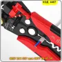 Многофункционални автоматични клещи 3 в 1 – оголване, рязане и кримпване - КОД 4407, снимка 6