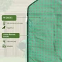 Покривало за оранжерия Outsunny, устойчиво на атмосферни влияния, UV лъчи, 140 x 213 x 190 см, снимка 2