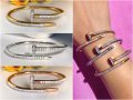 Гривни Cartier Супер Качество / Гривна тип Пирон Just Un Clou и Белезник Love Bracelet с отвертка, снимка 6