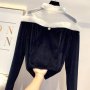 стилна блуза с дълъг ръкав, снимка 1 - Блузи с дълъг ръкав и пуловери - 29664879