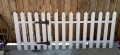 Декоративна дървена ограда за градина заведение детска площадка , дървени огради оградки, снимка 3
