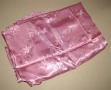 Розов копринен атлаз 140/160 см, 1980-те г. неупотребяван, отличен, снимка 5