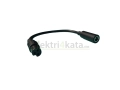 Адаптерен кабел DC 5.5 x 2.5 мм към GX12 3pin 8mm, снимка 2
