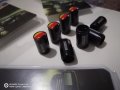 Два вида черни и хром качественни капачки за вентили винтили на гуми на кола автомобил джип мотор, снимка 6