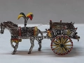 Сувенир от Палермо Сицилия сребърна сицилианска карета VASILE Palermo, снимка 3