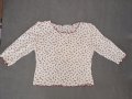 Къса дамска блуза със среден ръкав уникат XS - S, снимка 2