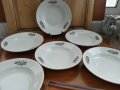 Стар български порцелан чинии плитки и дълбоки , снимка 1 - Чинии - 37487730