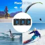 KUNLUN Hero 12/11/10/9 батерии 3 броя + 3-канално USB зарядно 1800mAh, снимка 5