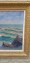 Българска картина- Морски Пейзаж- Наполеон Алеков 1950, снимка 6