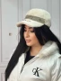 Пухена шапка с козирка gucci, снимка 5