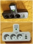 Разклонител с нощна лампа,3 гнезда и usb-та, снимка 1