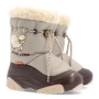 48лв „DEMAR“: Нови Бебе и Детски ботуши / апрески Естествена вълна. LAMB BEIGE, снимка 1