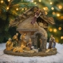 Коледна сцена „Рождество Христово“ – завършена ясла с фигури, която носи смисъл и уют у дома, снимка 3
