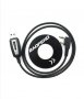 USB кабел за копиране и програмиране BAOFENG, Два жака, Дълъг кабел, Черен, снимка 1 - Друга електроника - 37512486