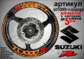Suzuki TL1000R кантове и надписи за джанти, снимка 6