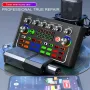 F009 Audio Mixer Звукова карта на живо с DJ миксерни ефекти и студийно оборудване Voice Changer, снимка 5