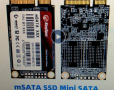 Продавам 2 mSATA SSD 60 GB и 128 GB, снимка 1 - Твърди дискове - 44588409