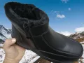 Мъжки зимни боти с два ципа и дебел топъл хастар., снимка 2