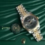 Rolex Datejust 41mm Two Tone Yellow Gold Wimbledon Dial Automatic Различни Варианти, снимка 8