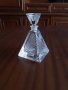 Кристални, красиво, старо кристално шише за парфюм, снимка 1 - Антикварни и старинни предмети - 42918957